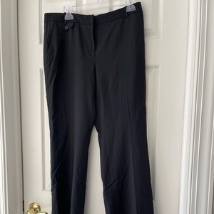 Talbots 8p black womens pants